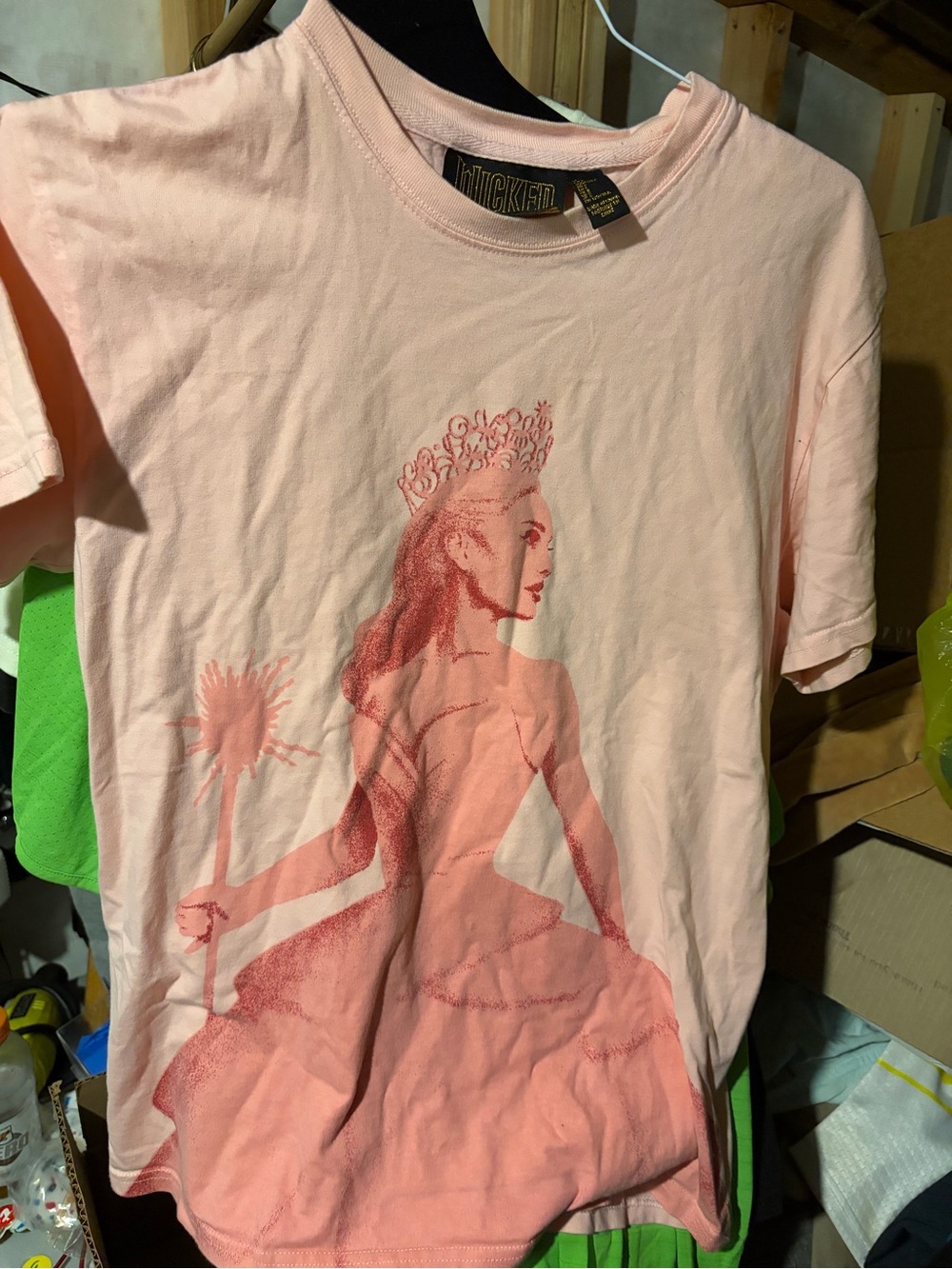 Forever 21 Men's X Wicked NYC broadway show rare collaboration shirt size small